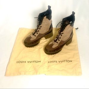 Louis Vuitton Laureate Tan/Brown Desert Boots EU39
